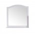 Зеркало ASB-Woodline Модерн 105 белое, патина серебро-small