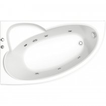 Акриловая ванна Bas Сагра 160 см L с г/м Акриловая ванна Bas Сагра 160 см L с г/м