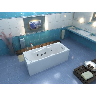 Акриловая ванна Bas Нептун стандарт 170 см-2