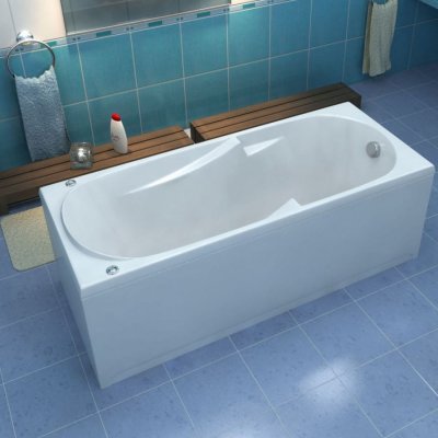 Акриловая ванна Bas Нептун 170 см-1