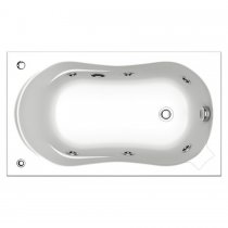 Акриловая ванна Bas Кэмерон 120 см с г/м