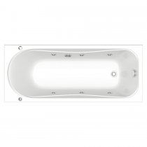 Акриловая ванна Bas Атланта 170 см с г/м