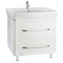 Тумба с раковиной Bellezza Олимпия 60 белая Тумба с раковиной Bellezza Олимпия 60 белая