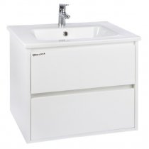 Тумба с раковиной Bellezza Лоренцо 60 белая Тумба с раковиной Bellezza Лоренцо 60 белая