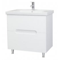 Тумба с раковиной Bellezza Андрэа 65 белая Тумба с раковиной Bellezza Андрэа 65 белая