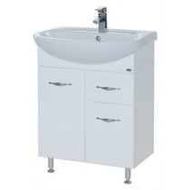 Тумба с раковиной для ванной Bellezza Стелла 65 с 1 ящиком Тумба с раковиной для ванной Bellezza Стелла 65 с 1 ящиком