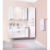 Комплект мебели Бриклаер Адель 105 белый глянец (с двумя шкафчиками)-small