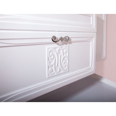 Комплект мебели Бриклаер Адель 105 белый глянец (с двумя шкафчиками)-4