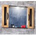 Зеркало Бриклаер Лофт 100 Метрополитен грей с двумя шкафчиками-small