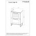 Комплект мебели Бриклаер Лофт 100 Метрополитен грей--small-7