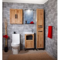 Комплект мебели Бриклаер Лофт 45 Метрополитен грей Комплект мебели Бриклаер Лофт 45 Метрополитен грей