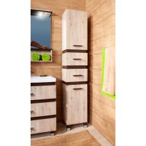 Шкаф-пенал Бриклаер Техас 35 Дуб кантри/венге (с бельевой корзиной) Шкаф-пенал Бриклаер Техас 35 Дуб кантри/венге (с бельевой корзиной)