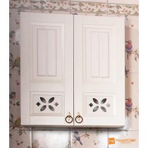 Шкаф навесной Бриклаер Кантри 65 Бежевый дуб прованс