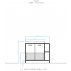 Комплект мебели Style Line Лофт 80/100 бетон--small-4