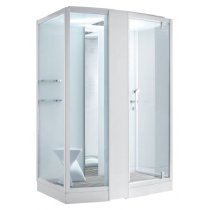 Душевая кабина Orans SR-89102LS белая, с баней Душевая кабина Orans SR-89102LS белая, с баней