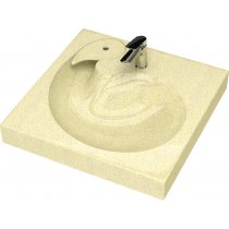 Раковина Paulmark Winken PM740328 бежевая Раковина Paulmark Winken PM740328 бежевая