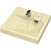 Раковина Paulmark Welt PM730328 бежевая