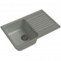 Мойка кухонная Raiber Актерман RQ144 прямоугольная с крылом, бетон