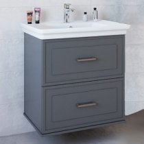 Тумба с раковиной Sanflor Модена 75 подвесная