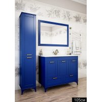 Комплект мебели Sanflor Ванесса 105 напольная, индиго Комплект мебели Sanflor Ванесса 105 напольная, индиго