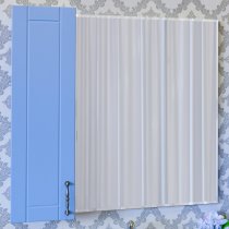 Зеркало-шкаф Sanflor Глория 65 L, голубой Зеркало-шкаф Sanflor Глория 65 L, голубой