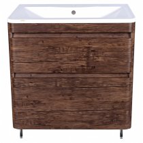 Тумба с раковиной Style Line Атлантика 60 Люкс Plus напольная старое дерево Тумба с раковиной Style Line Атлантика 60 Люкс Plus напольная старое дерево