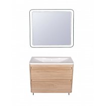 Комплект мебели Style Line Атлантика 90 Люкс Plus напольный ясень