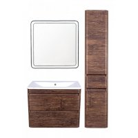 Комплект мебели Style Line Атлантика 60 Люкс Plus подвесной старое дерево