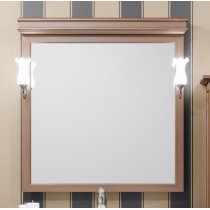 Зеркало Opadiris Борджи 105 светлый орех