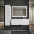 Комплект мебели Бриклаер Вега 125, белый глянец-small
