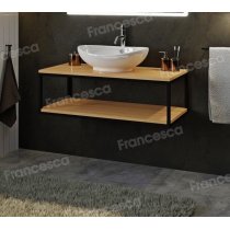 Тумба с раковиной Loft Теннеси 100 (ум. Гамма 56) черная Тумба с раковиной Loft Теннеси 100 (ум. Гамма 56) черная