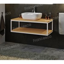 Тумба с раковиной Loft Теннеси 100 (ум. Купер 56) белая Тумба с раковиной Loft Теннеси 100 (ум. Купер 56) белая