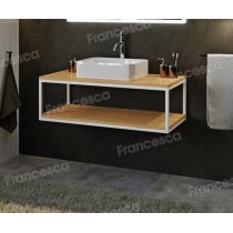 Тумба с раковиной Loft Теннеси 100 (ум. SL-1013) белая Тумба с раковиной Loft Теннеси 100 (ум. SL-1013) белая