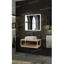 Комплект мебели Loft Теннеси 80 (ум. SL-1013) белая Комплект мебели Loft Теннеси 80 (ум. SL-1013) белая