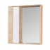 Зеркало-шкаф AQUATON Бостон 75 L, с подсветкой, дуб эврика--small-2
