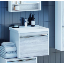 Тумба с раковиной AQUATON Капри 60 бетон пайн Тумба с раковиной AQUATON Капри 60 бетон пайн