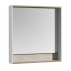 Зеркало AQUATON Капри 80 с подсветкой, бетон пайн--small-1