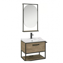 Комплект мебели AQUATON Лофт Фабрик 65 дуб кантри