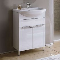 Тумба с раковиной для ванной Alavann Виттория 60 Тумба с раковиной для ванной Alavann Виттория 60