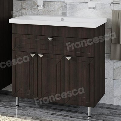 Комплект мебели Francesca Адажио 80 венге (3дв.+1ящ, ум. Como 80)-2