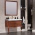 Комплект мебели для ванной Opadiris Фреско 100 светлый орех-small