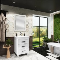 Комплект мебели Opadiris Вегас 60 напольная, белая Комплект мебели Opadiris Вегас 60 напольная, белая