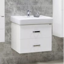 Тумба с раковиной Акватон Америна 60 белая Тумба с раковиной Акватон Америна 60 белая