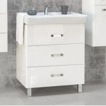 Тумба с раковиной Акватон Америна 70 М белая Тумба с раковиной Акватон Америна 70 М белая