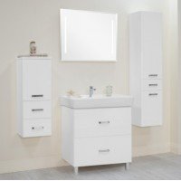 Комплект мебели Акватон Америна 80 Н белая