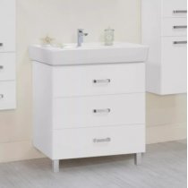Тумба с раковиной Акватон Америна 80 М белая Тумба с раковиной Акватон Америна 80 М белая