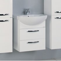 Тумба с раковиной Акватон Ария 50 М белая Тумба с раковиной Акватон Ария 50 М белая