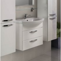 Тумба с раковиной Акватон Ария 65 М белая Тумба с раковиной Акватон Ария 65 М белая