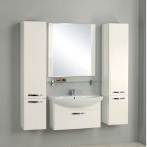 Комплект мебели Акватон Ария 80 белая Комплект мебели Акватон Ария 80 белая