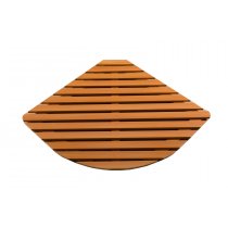 Деревянная решётка полукруг R100 86х86 Деревянная решётка полукруг R100 86х86